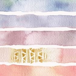 watercolour wonders rainbow jewel ribbon original detail