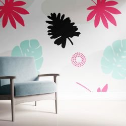 floral features fern medley mockup