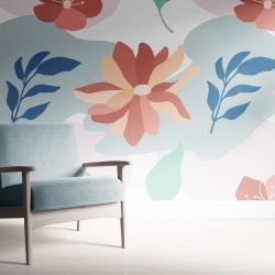 floral features lily stream mockup