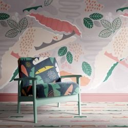 aromatic abstractions concept chair upholstery wallpaper carpet