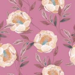 floral fireworks flowering peony pinks