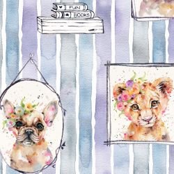 sally walsh little darlings blue detail