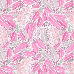 australian summer garden gums pansy