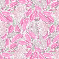 australian summer garden gums pansy