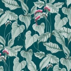 jungle chic overgrown lush emerald green