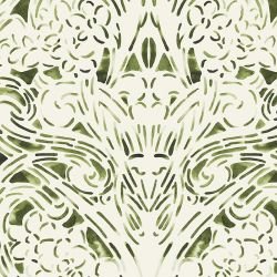 indigo story feather flurry olive tones detail