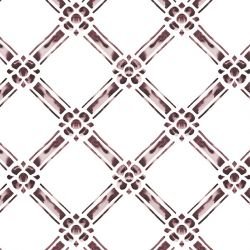 indigo story flower trellis mauve tones