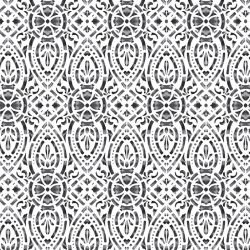 indigo story damask charcoal tones