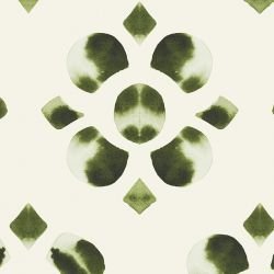 indigo story embossed olive tones detail