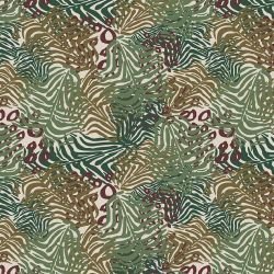 the natural jungle zebra print cammo greens