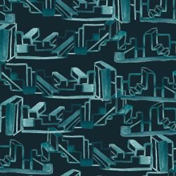 architectural forms architectural stripes midnight