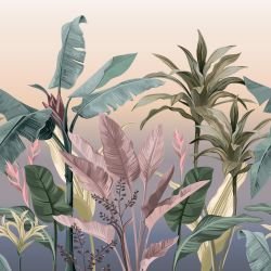 jungle chic paradise palms sunrise