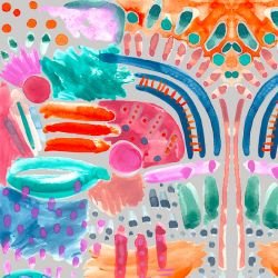 artistic expression paintbrush print overcast detail