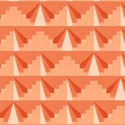 architectural forms neoclassical stairway sunset