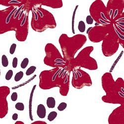 beachside blossoms sea geraniums bowerbird