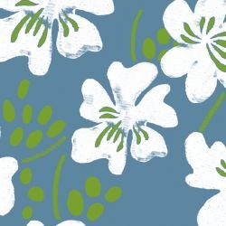 beachside blossoms sea geraniums dew