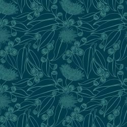 australian summer sketched gums quetzal