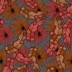 fronds falling fronds autmun