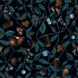 australian forest rust and green sea green