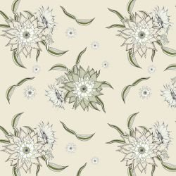 australian summer garden field of flowers green