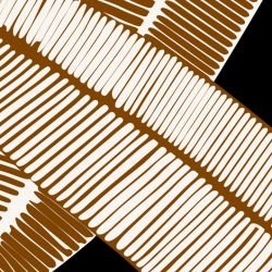 fronds floating feather safari detail