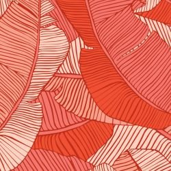 fronds leaf overlay flame detail