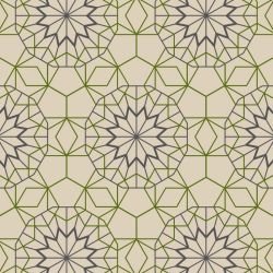 arabesque tessellation lead olive creme