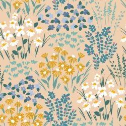 flower fields sprouting blossoms neutral 