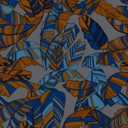 fronds striped palm dusk