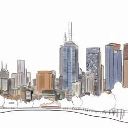 city skylines melbourne skyline