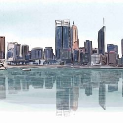 city skylines perth skyline 