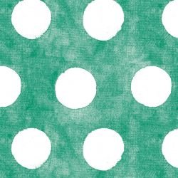indian block prints polka emerald
