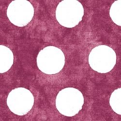 indian block prints polka raspberry