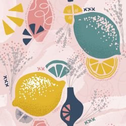 aromatic abstraction evergreen lemons 