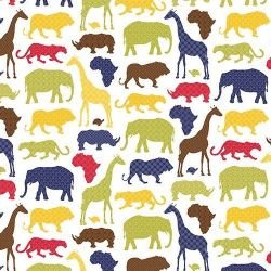 design kist african animals multi 