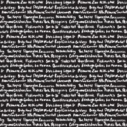 tram scrolls northside landmarks handwritten black