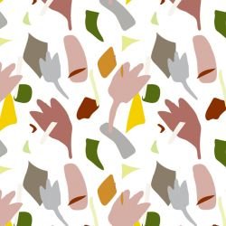 quirky 3 hotchilli butternut mustard olive smoke blush mocca eggshell silverthread