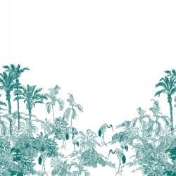 jungle vista jungle canes ultramarine 