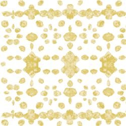 australian summer garden ink and water yellow