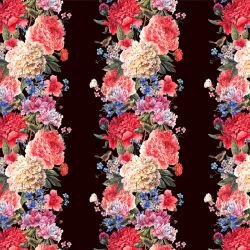 mixed bunch painted bouquets