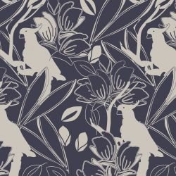 leeandallan cockatoo evening blue