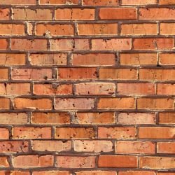 brick walls pale red brick