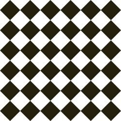 back to basics diamond small black and white