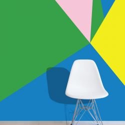 graphic murals reflection lolly