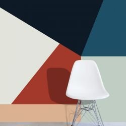 graphic murals shapes original