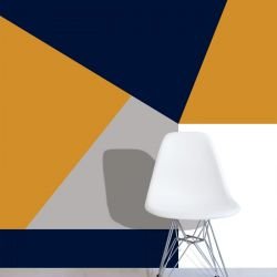 graphic murals shapes versace