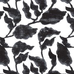 indian block prints flores beluga  