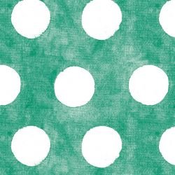 indian block prints polka emerald  