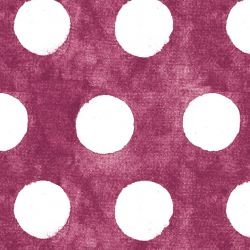 indian block prints polka raspberry  