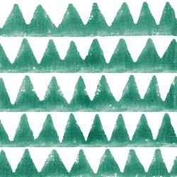 indian block prints pyramids emerald  